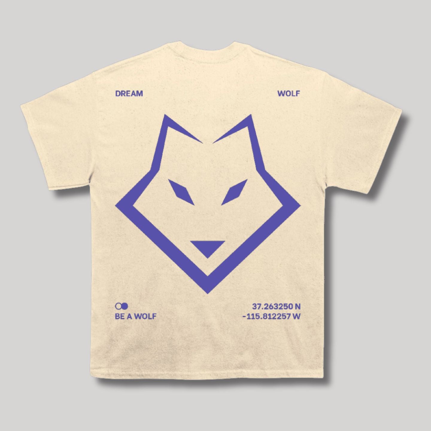 Camiseta Dreamwolf© Blanco Roto